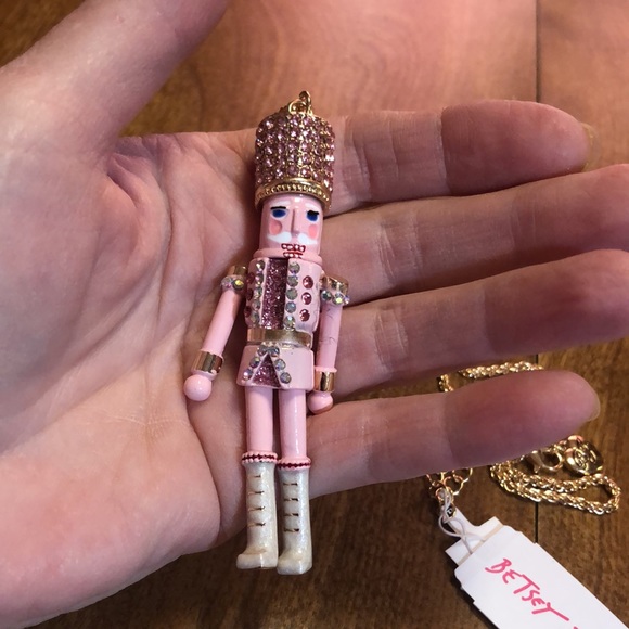 NWT Stunning Rhinestone Sparkly Nutcracker Necklace - Picture 15 of 17